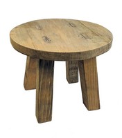 Echt Holz Pflanzenhocker - 25 X 20 Cm - Deko Blumen Pflanzen Hocker Massiv Klein