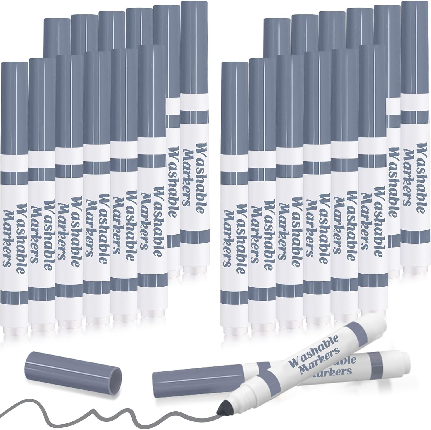 Bulk Broad Line Markers Coloring Conical Tip Large Pens