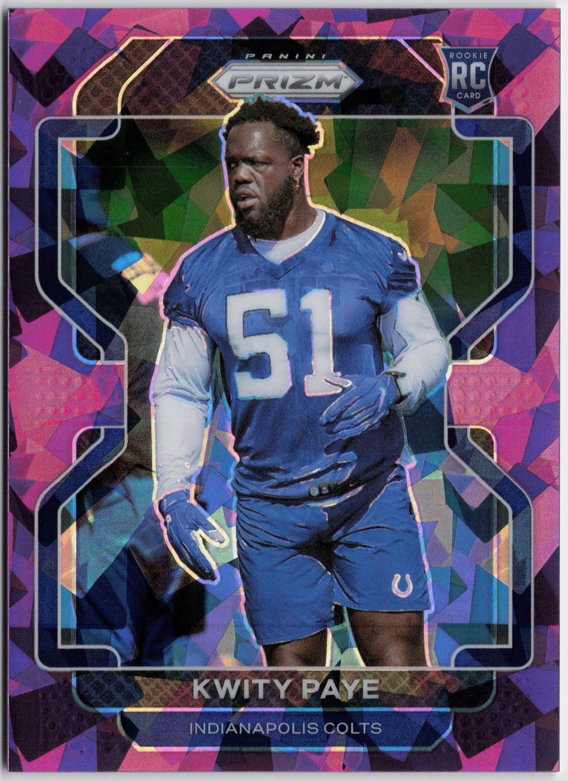 Kwity Paye Panini Prizm #378 Purple Ice