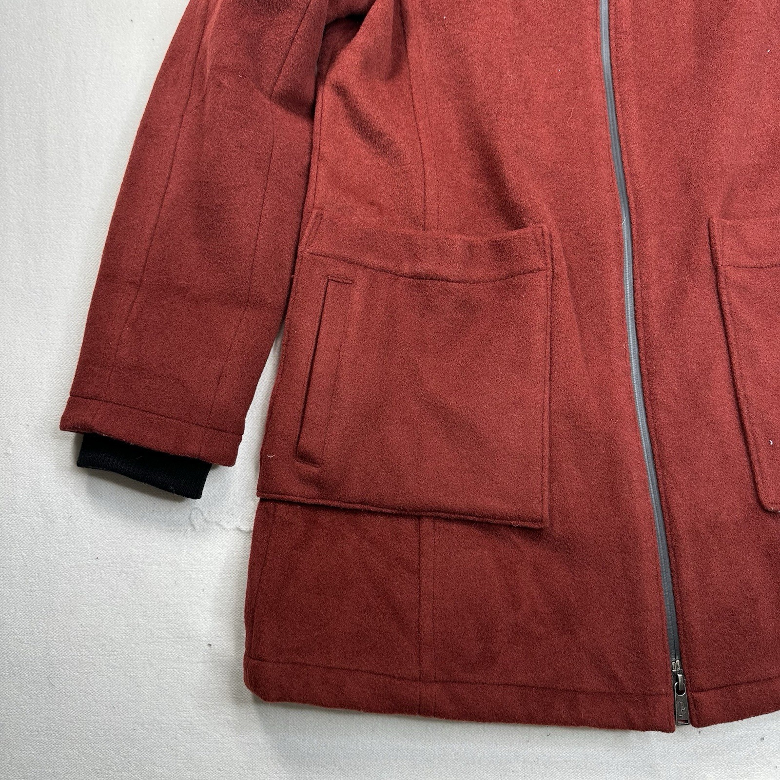 PENDLETON BEVERLY PATCH POCKETS ANORAK WOOL COAT … - image 2