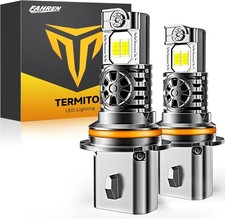 Fahren 2x 9007hb5 Led Highlow Light Bulb Beam 50000lm 6500k 800 Ultra Bright