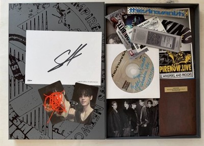 ENHYPEN VANISH ソヌ 直筆サイン入りフォトカード トレカ Sunghoon signed Enhypen The Sin:Vanish Album 1 Photocards+1 signed