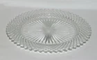 Hocking Glass MISS AMERICA Crystal Salad Plate