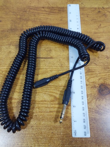 Headphone Cable Curly Coil Cable 5ft