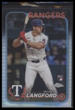 2024 Topps Chrome #122 Wyatt Langford Prism Refractor
