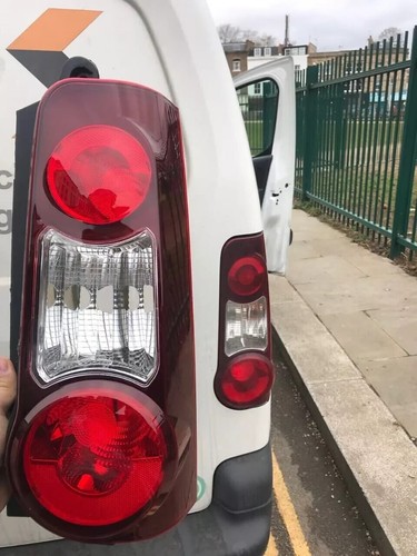 Rear Tail Light Lamp Fit Peugeot Partner Mk2 Van 2012-2019 2 Door RH / LH / Pair - Picture 7 of 22