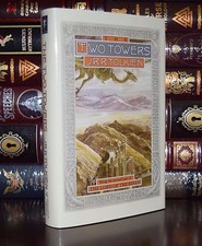 The Two 2 Towers by J.R.R. Tolkien Lord of the Rings Brand New Deluxe Hardcover 