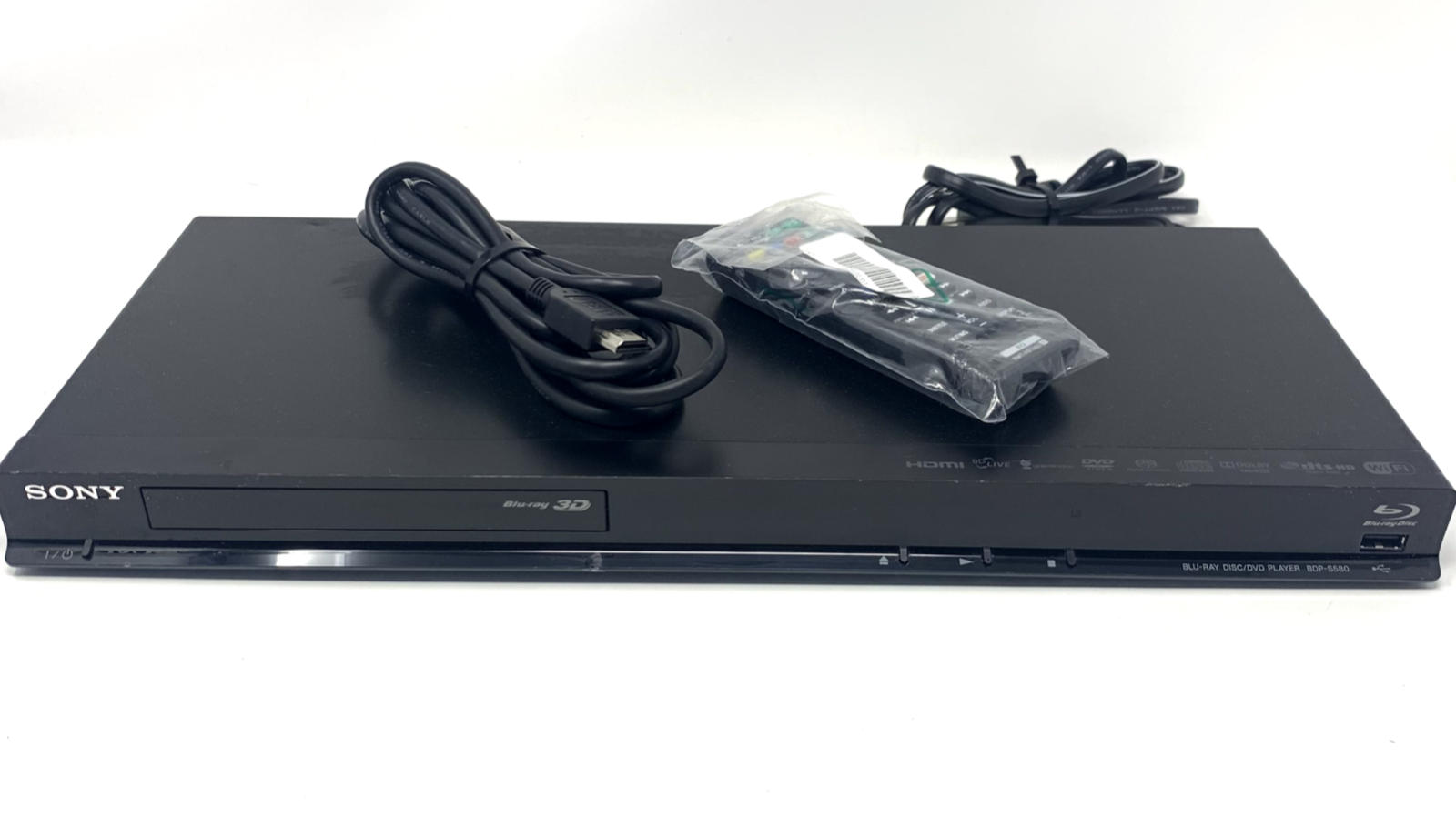 Sony BDPS580 3D BluRay/DVD Player With Builtin WiFi/Streaming