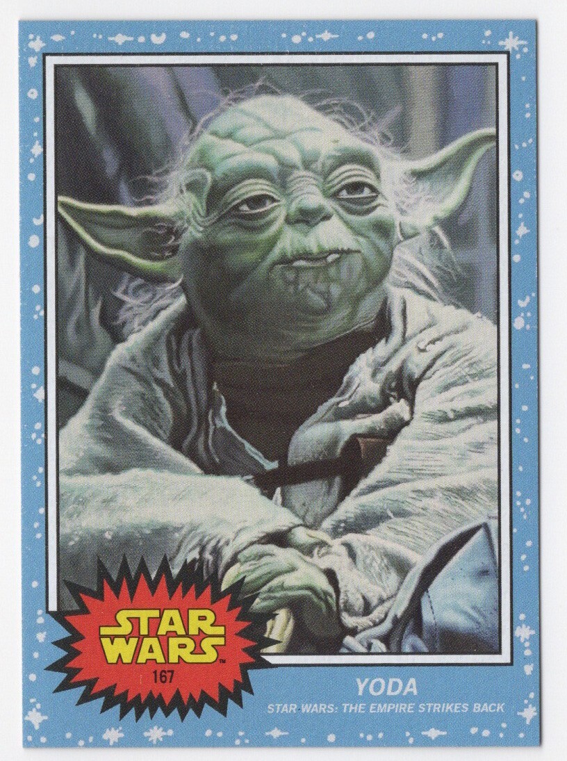 Yoda 2021 Topps Star Wars Living Set Card The Empire Strikes Back #167