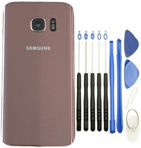 Original Samsung Galaxy S7 SM-G930F Akkudeckel Deckel Backcover Pink + Werkzeug