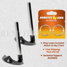 2 For 2022 2023 Replacement Chevrolet Silverado Uncut Key Blade Insert SUV