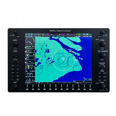 Wefly G1000 MFD Flight Simulator Multi Function Display for X-Plane11/MSFS2020
