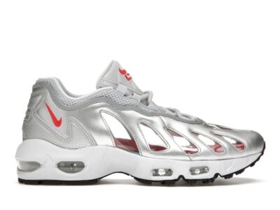 Supreme x Air Max 96 'Metallic Silver' - CV7652001