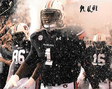GREEN BAY PACKERS MONTRAVIUS ADAMS HAND SIGNED AUBURN TIGERS 8X10 PHOTO W/COA
