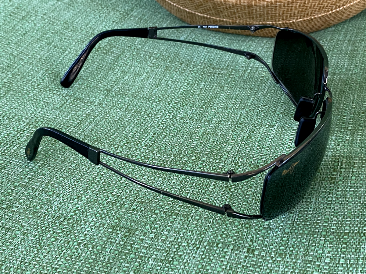 MAUI JIM KUKUNA SUNGLASSES Gunmetal Frames Grey Polarized Lenses