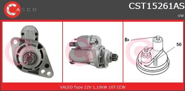 Démarreur Eos 1.6 FSI et Caddy 3 pièces auto pour système de démarrage 12V
