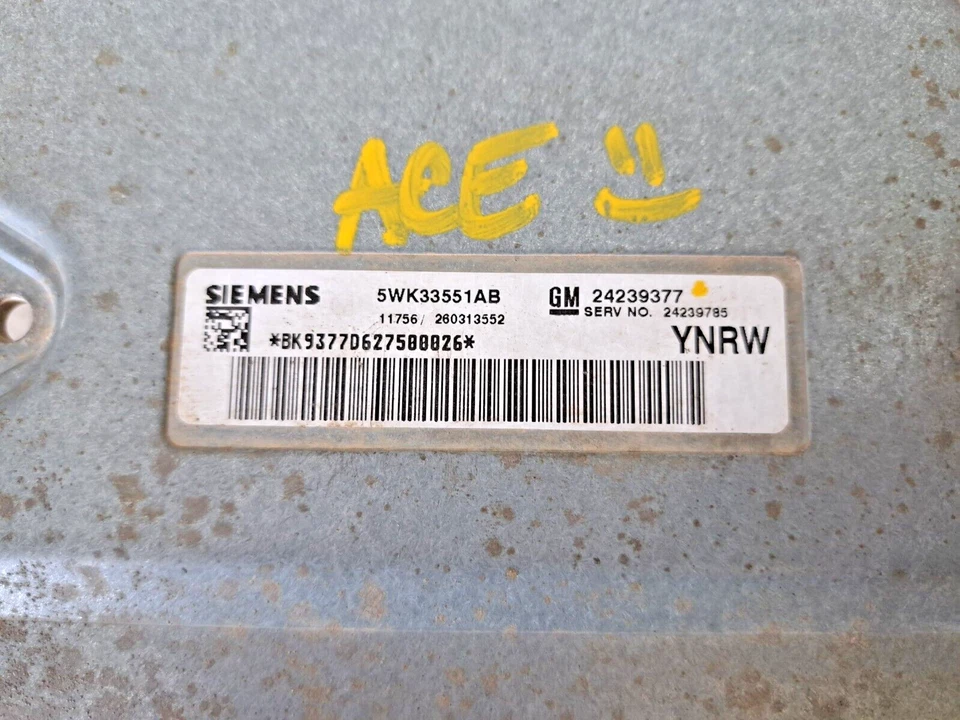 07-11 Cadillac STS SRX Pontiac Solstice Saturn Sky Transmission Control Module - Image 3 of 4