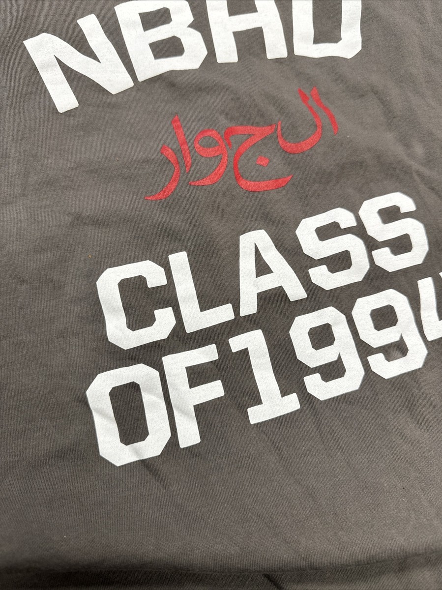 NEIGHBORHOOD CO.jp TSHIRT CLASS OF 1994 Sz Large L New