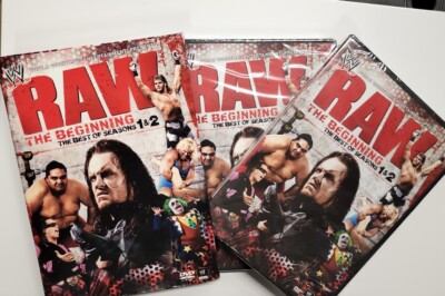 WWE Raw The Beginning Best of Seasons 1 & 2 Wrestling DVD Box Set