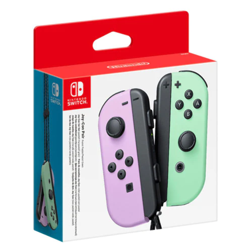 Nintendo Switch Official Joy-Con Pair Pastel Colour Premium Nintendo Switch Official Joy-Con Pair Pastel Colour Premium