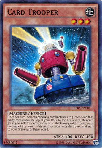 yugioh card trooper Amazon.com: Yu-Gi-Oh! - Card Trooper - BLRR-EN053 - Secret Rare - 1st  Edition main image 0