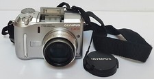 Olympus Camedia C-750 Ultra Zoom 4.0MP Digital Camera Silver UNTESTED No Battery