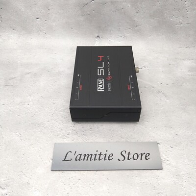 RANE SCRATCH LIVE SL4 Digital DJ System Audio Interface Serato