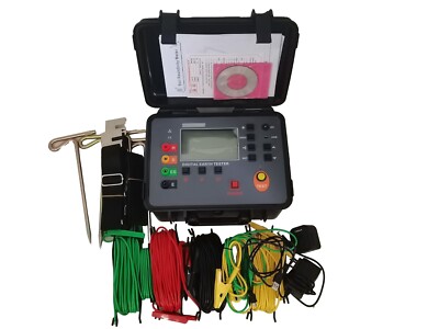 Digital Earth Soil Resistivity Meter With Soil Resistivity Range 0.00Ωm～9999kΩm
