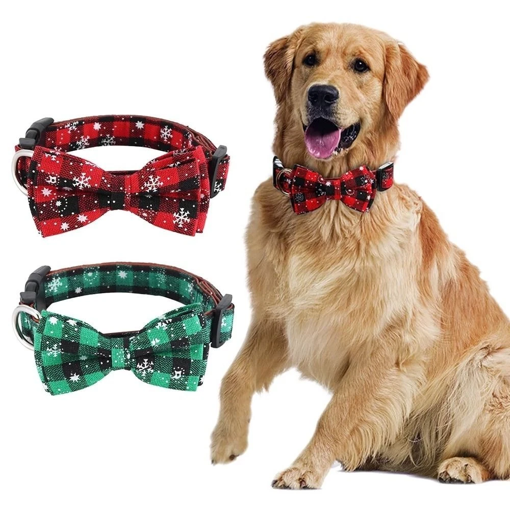 Christmas bow ties for large dogs deals