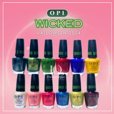 OPI "Wicked" Halloween Collection 2024 Nail Lacquer NEW 12 COLORS *Pick Any*