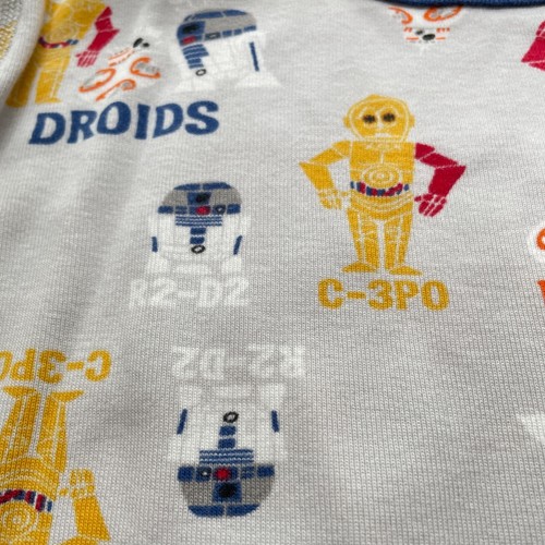 Hanna Andersson Star Wars Pajama Set Unisex US 12 Organic Cotton BB8 C3PO - Picture 6 of 16