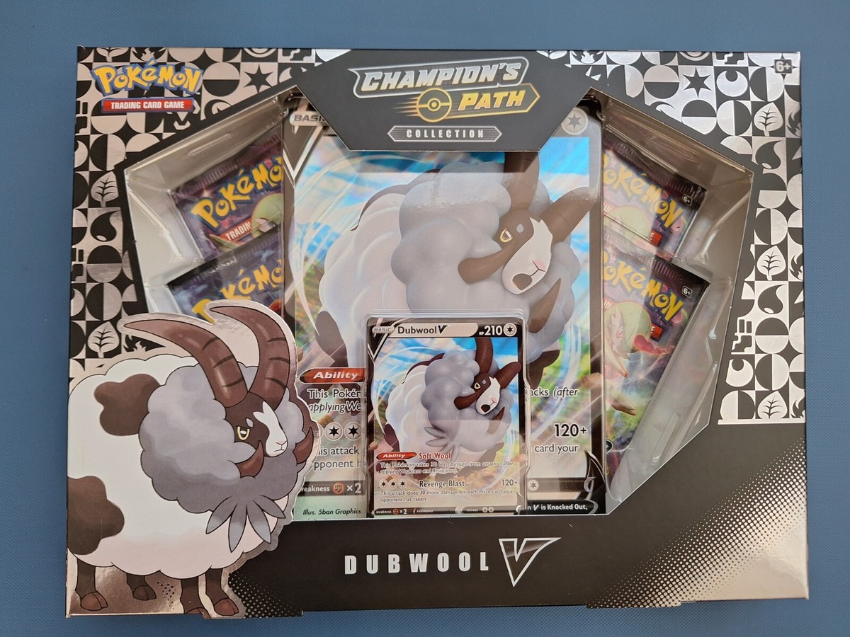Pokmon TCG Champions Path Collection Dubwool V Box Factory Sealed