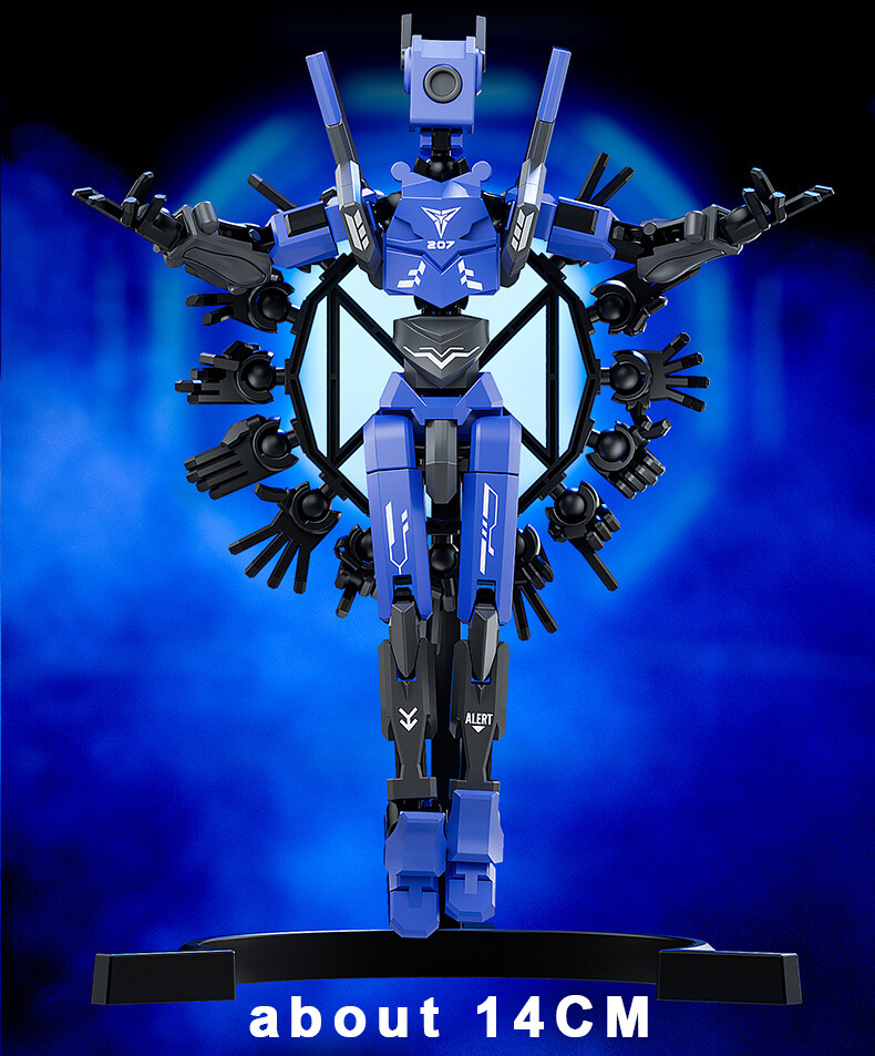 Titan 13 Dummy 13 T13 Action Figure Toy Robot Wanderer Mecha Model