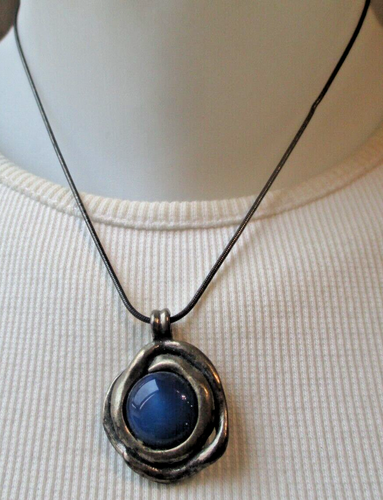 Pendentif coeur bombé or jaune - Pendentif vintage