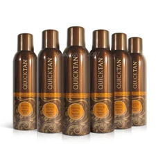 Body Drench Quick Tan Bronzing Spray Medium-Dark 6 Oz (6 Pack)