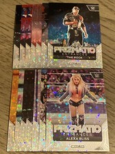 PRIZMATIC ENTRANCES UNDER CARD SILVER DISCO 2024 Panini Prizm WWE You Choose!