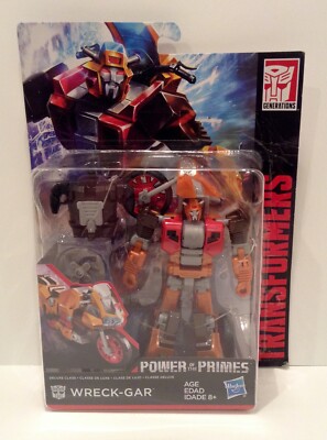 Transformers POWER of the PRIMES - Wreck-Gar - Walgreens Ex Deluxe Class NEW MOC