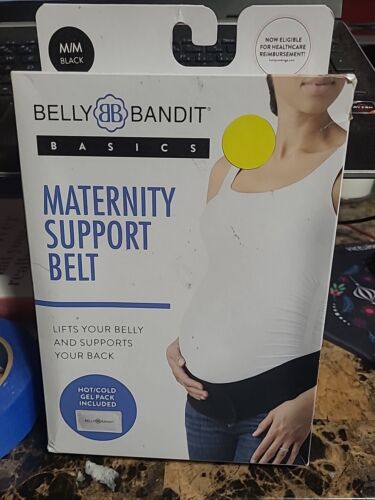 Belly & Back Maternity Support Belt - Belly Bandit Basics by Belly Bandit Black - Afbeelding 1 van 5