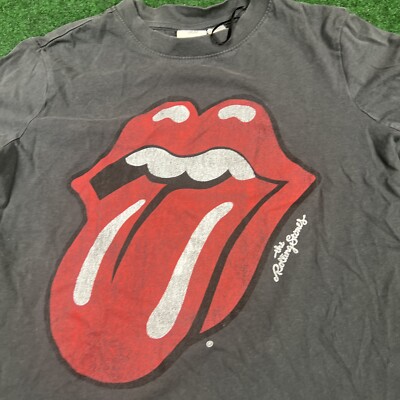 The Rolling Stones H&M T-Shirt Men's XS Short Sleeve Tongue