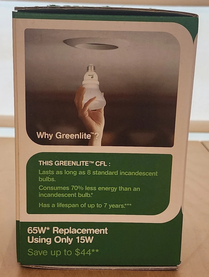 Greenlite 15W/ELXR30 High Heat R30 Reflector 2700K Soft White CFL Replaces 65W - Image 2 of 4
