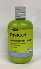 DevaCurl ONE CONDITION DELIGHT Lightweight Cream Conditioner 12oz New As Pict