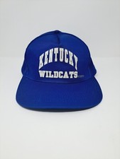 Vintage Kentucky Wildcats Blue Snapback Hat 90s Used FAST SHIPPING