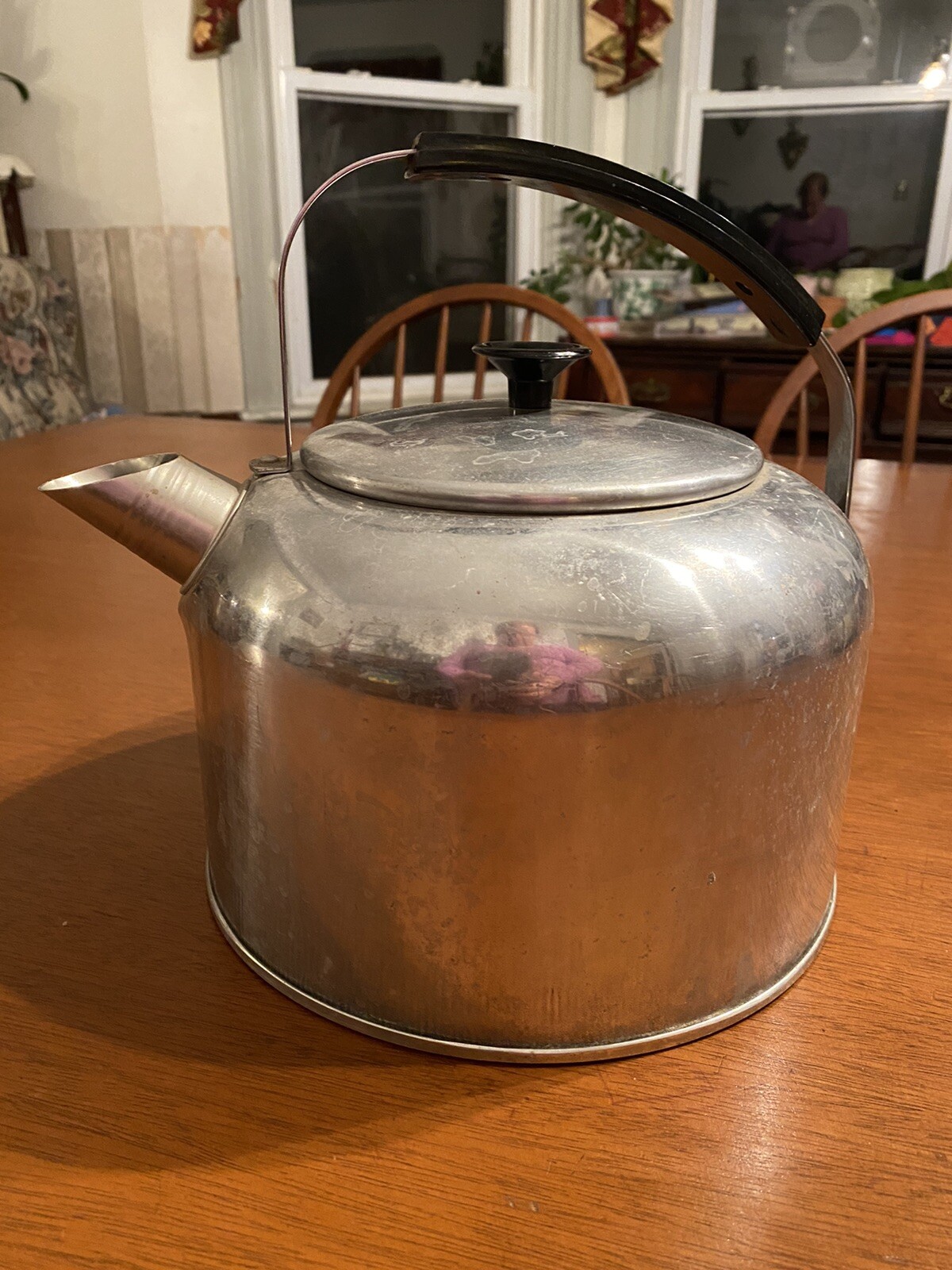 Vintage Mirro Aluminum Tea Kettle w/Lid 5 Quart eBay