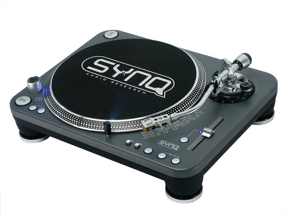 SYNQ X-TRM-1 Profi Turntable DJ Schallplattenspieler XTRM 1 Vinyl direct drive - Bild 3 von 4