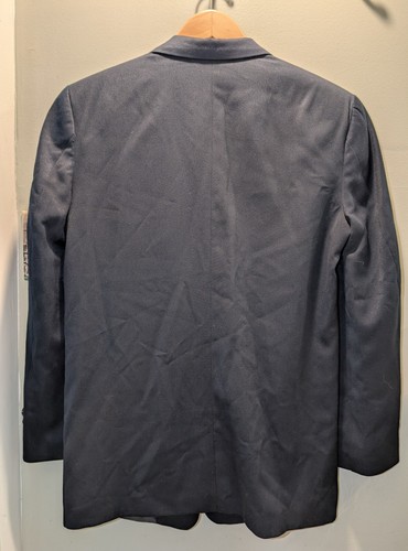 NWT Van Heusen Boys Blazer Size 18 Reg Navy Blue Coat Single Breast Jacket - Picture 6 of 6