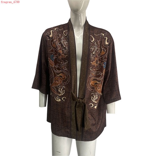 Black Myth: Wukong The Destined One Cosplay Cloak Vintage Pajamas Bathrobe Coat - Picture 2 of 6
