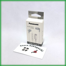 Panasonic RP-HJE150C-W In-Ear Wired Earphones with Mic USB Type-C White