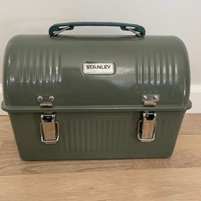 Stanley Classic 10qt Metal Lunch Box Pail Hammertone Green 9.5L Durable Work Box