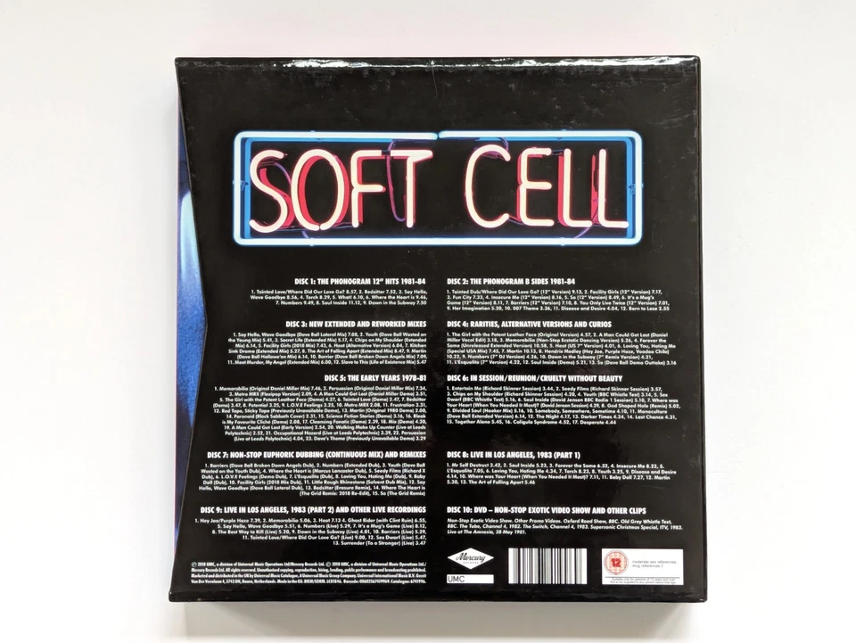 Soft Cell - Keychains & Snowstorms Limited Box Edition (CD 8 fehlt!) - Bild 2 von 4