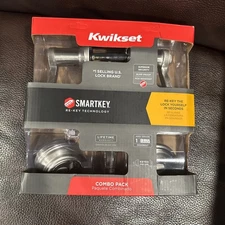 Kwikset SmartKey Security lock deadbolt combo pack